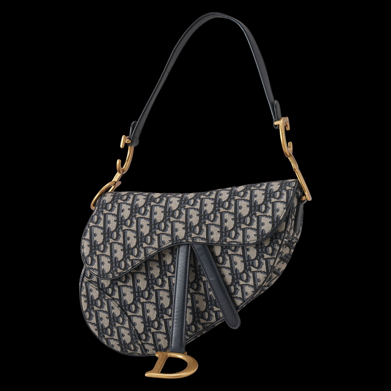 CHRISTIAN DIOR(USED)크리스찬디올 새들백 미듐 & 스트랩